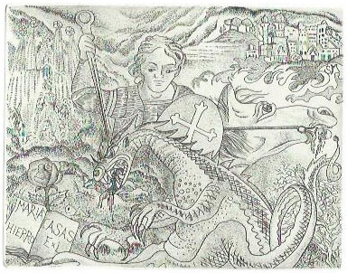 20 - EXL Marià Casas Hierro “Sant Jordi” C3,C4 mm. 98x128 - 2014;