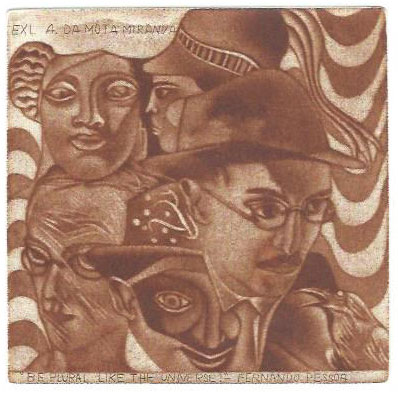 22 - EXL Artur da Mota Miranda –“Fernando Pessoa” C7, mm.130x130, 2014;