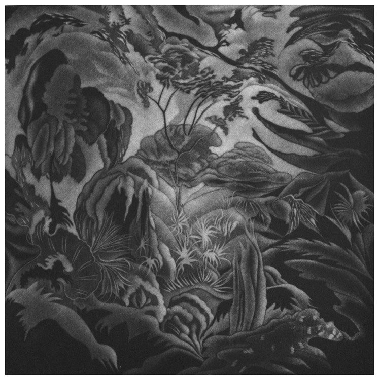 La vita nascosta, 2012 - maniera nera, mm.348x345