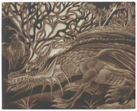 37 – EXL Contratalla, “El dragon” C7, mm. 119x148 – 2015;