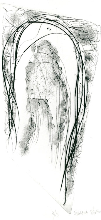 Intorno (2), 1998 - puntasecca, mm.230x118