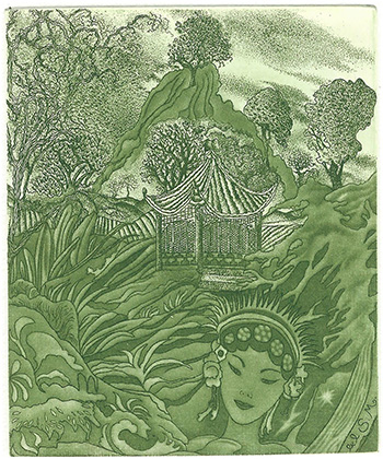 82 – EXL S.M. (Silvana Martignoni), “Garden of autumn vapors” C3,C7, mm. 118 x 98 – 2018;