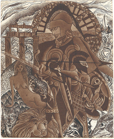 78 – EXL Christos Giannakos, “Odyssey” C3,C7, mm. 150 x 120 – 2018;