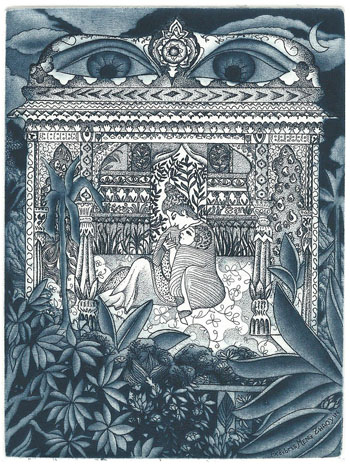 53 - EXL Meng Zhaoyin, “The thousand and one nights” C3,C7, mm. 140 x 105 – 2016;
