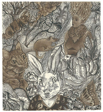 72 - EXL Xue Zhiyang, “The Alice’s world” C3,C7, mm. 140 x 130 – 2017;